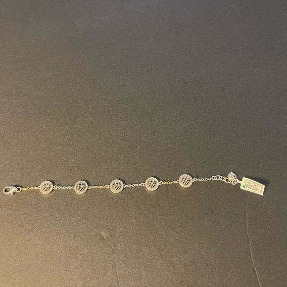 Brighton Neptune’s Rings Woven Station Bracelet NWT - Picture 4 of 9